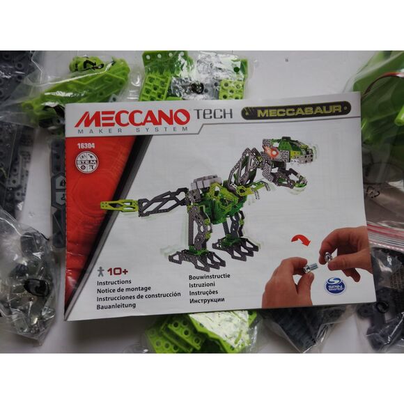 Meccasaur Programmabl Robotic T-Rex Dinosaur Building Model Kit - Picture 3 of 12
